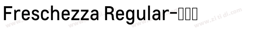 Freschezza Regular字体转换